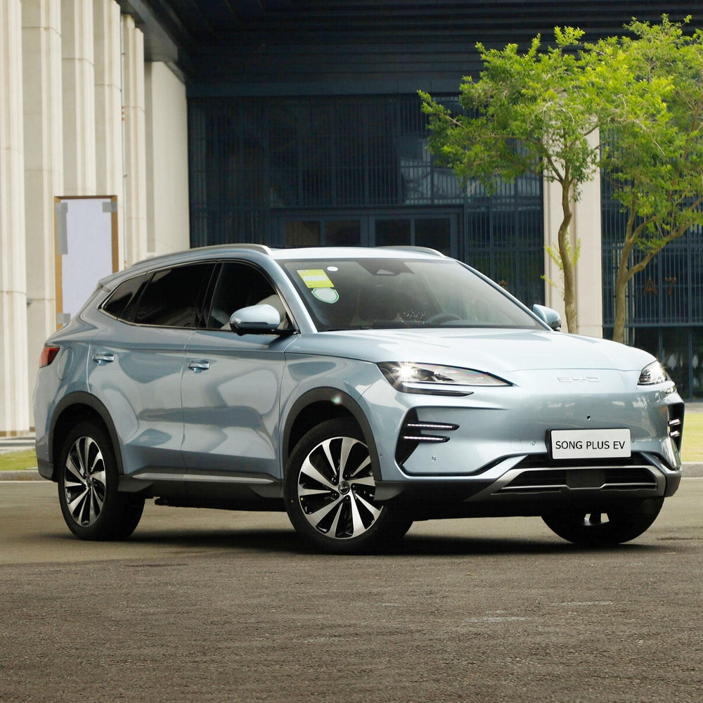 BYD SONG PLUS New Energy Vehicle Glory EV BEV Pure Electric Car 2023 2024 2WD SUV 5 Seats 5 Flat Doors Compact Automobile