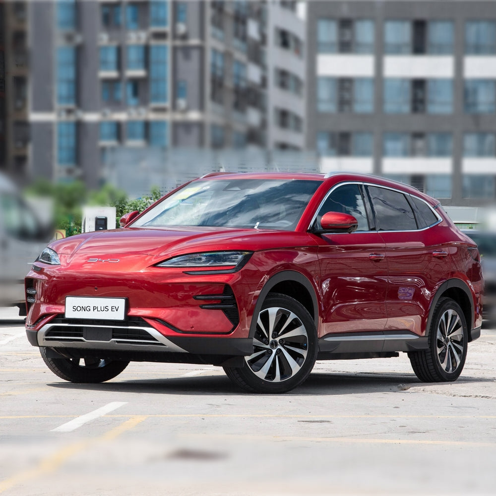 BYD SONG PLUS New Energy Vehicle Glory EV BEV Pure Electric Car 2023 2024 2WD SUV 5 Seats 5 Flat Doors Compact Automobile