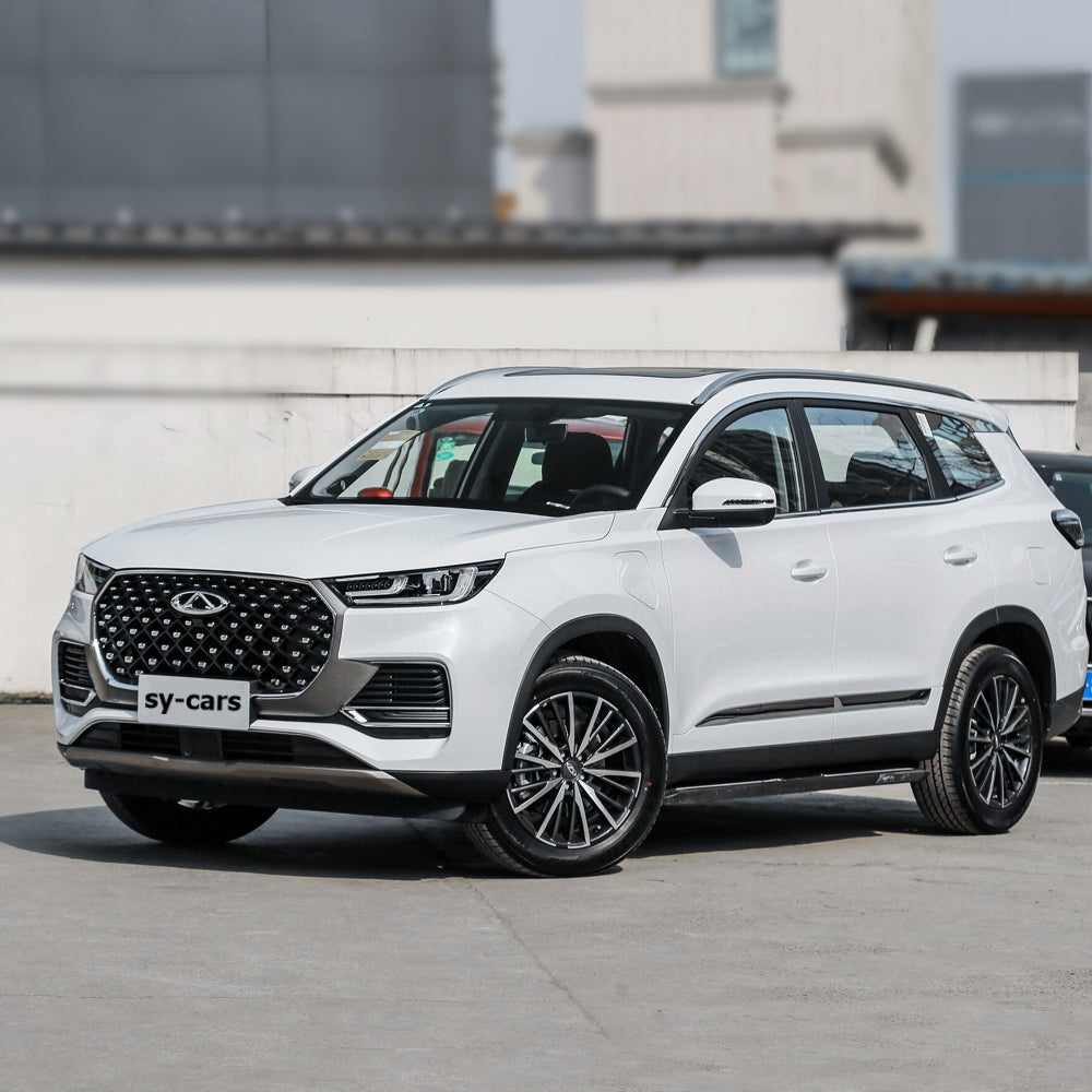Chery Auto Tiggo 8 PLUS Kunpeng e+ 1.5L Medium SUV 3-speed DHT Transmission PHEV Plug in Hybrid Vehicle 2WD Made in China