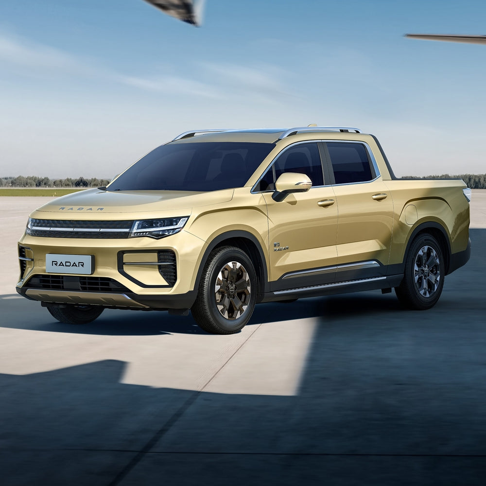 Radar Mid-size Pickup EV BEV Pure Electric Vehicle 2024 CLTC 632km 2WD 4WD 5 Seaters Car Made in China