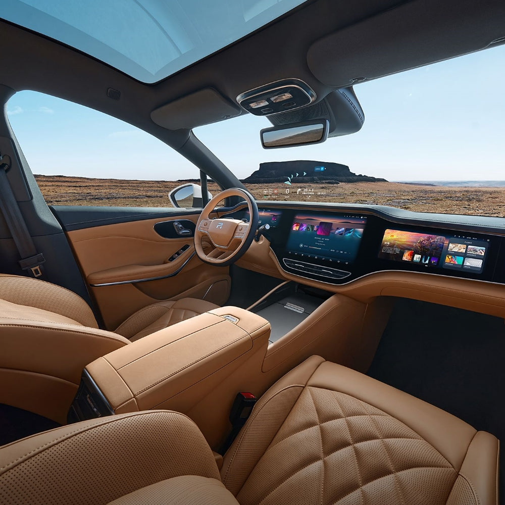 SAIC Roewe Flying R7 Rising R7 EV BEV Mid-to-Large Luxury Electric SUV Long Range 5 Seaters 2WD Made in China