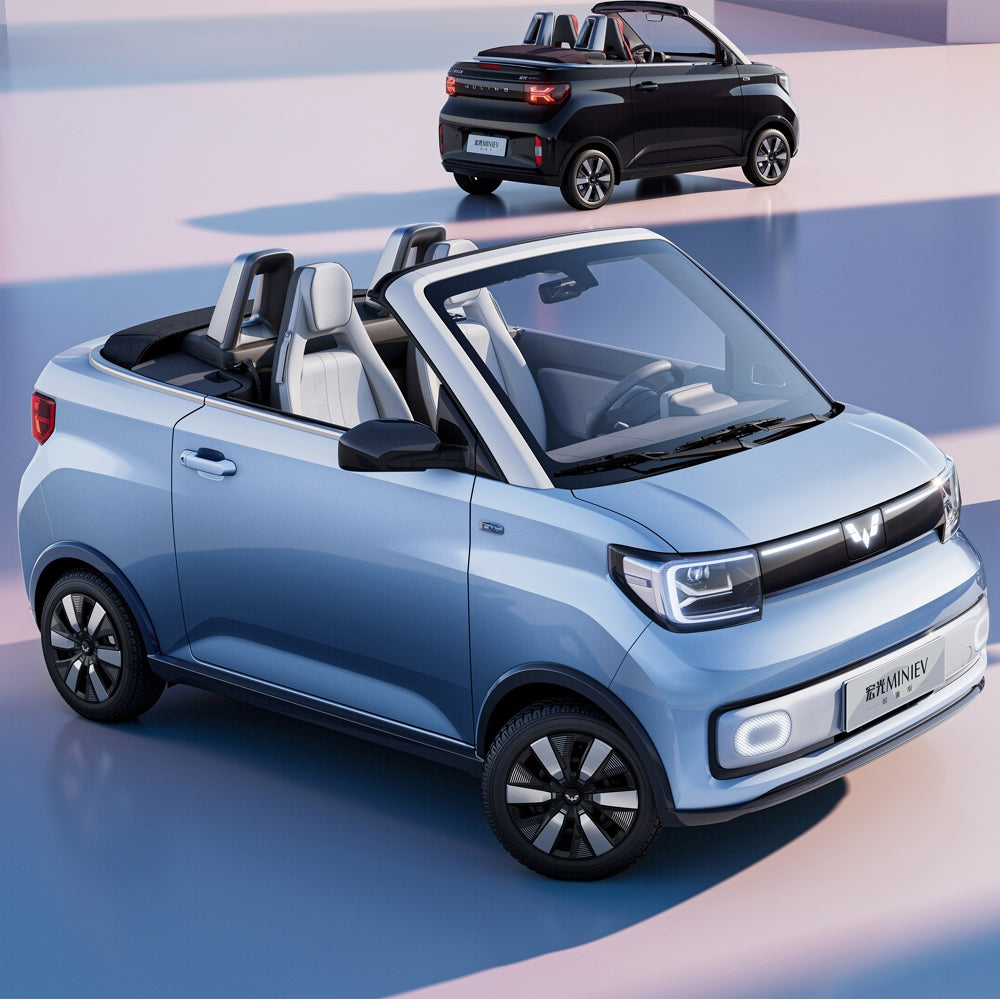 SAIC GM Wuling Hongguang MINIEV EV BEV CLTC 300km Pure Electric Vehicle Micro Sedan 4 Seaters RWD Made in China