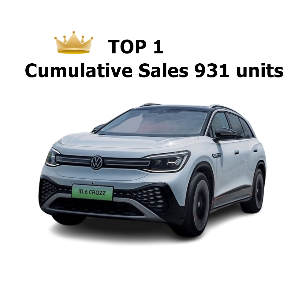 TOP 1 Cumulative sales 861 units VW ID.6 CROZZ PRO BEST SELLER